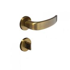 Fechadura Victoria Bronze Oxidado Banheiro - Pado