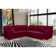 Sofá Magno 2.57x2.37m de Canto, Retrátil e Reclinável - Sofisticato, v