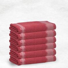 Kit 6 Toalhas de Banho Gigante 0.75 x 1.45 mts 100% Algodão - Casa Lin