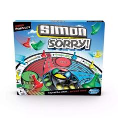 Jogo de Tabuleiro Mashups Playset Simon Sorry! - Com Peões