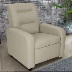 Poltrona Reclinável Classic Matrix Bege