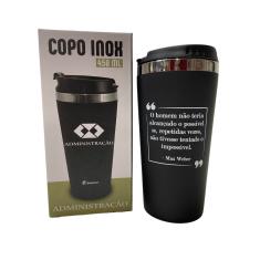 Copo Térmico 450 ml Emborrachado Curso Administração Presente Criativo Graduação Faculdade Administrador Gestor - BrasFoot