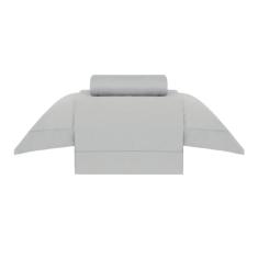 Buddemeyer Jogo de Cama Solteiro Cetim 300 Fios Bud Vision New Colors II 100% Algodão Penteado Verde 3 peças