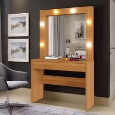 Camarim com 1 Gaveta e LED - Romance-Naturale - Mavau Móveis