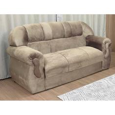 Sofá 3 Lugares Bege 607 Corsa