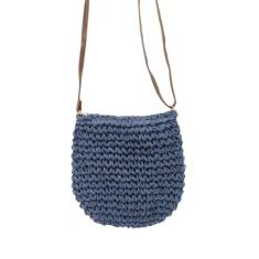 Bolsa Palha Saco Transversal Com Alça Casual Simples BL-606 - Kingleen