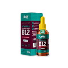 Vitamina B12 Em Gotas Metilcobalamina 20ml 600 Doses - Uvits