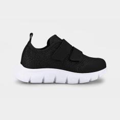 Tênis Infantil Bibi Energy Baby 2.0 Preto com Tiras-Unissex