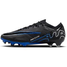 Nike Tênis de futebol masculino, Preto cromado Hyper Royal, 38