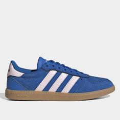 Tênis Adidas Breaknet Sleek Suede Feminino-Feminino