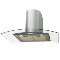 Coifa De Parede Fischer Talent 90 Cm Vidro Digital 