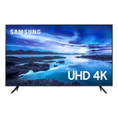 Smart TV LED 50" 4K UHD Samsung UN50AU7700GXZD - Wifi, HDMI