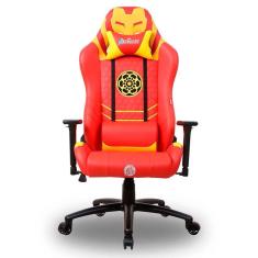 Cadeira Gamer Dazz Marvel Homem de Ferro - Encosto Reclinável 180° - Construção em Aço - 62000051-Unissex