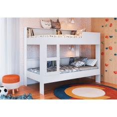 Beliche Solteiro San Diego com Estante Art In Móveis