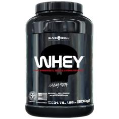 WHEY MORANGO 900G, Black Skull