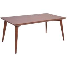 Mesa Elegance Em Madeira Maciça 180x100 Castanho
