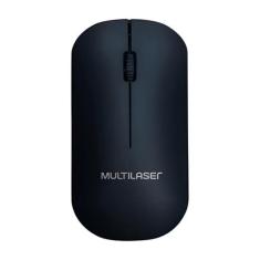 Mouse Sem Fio Slim Box Usb 1200dpi 3 Botões Box Preto MO307 - Multilas