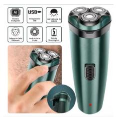 Barbeador Profissional 2 em 1 Elétrico Portátil - Leon