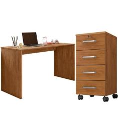 Mesa para Computador Gávea c/ Gaveteiro Gávea - Móveis Leão, Freijó