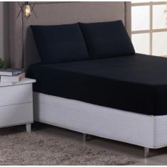 Jogo de Lençol Solteiro Malha 100% Algodão c/ Elastico 02 Pç - Nathali