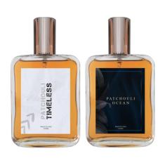 Kit Perfume - Patchouli Timeless + Patchouli Ocean 100ml - Essência do