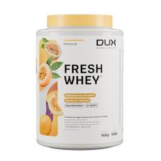 Fresh Whey Protein - Maracujá 900g - 20g de Proteínas por Porção - Suplementos Naturais, Suplementação Treino Academia, Ganho Muscular Hipertrofia - DUX HUMAN HEALTH
