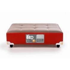 Cama Pet Bed Cinza/vermelho 80x60x19cm