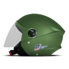 Capacete Aberto Masculino Feminino New Liberty Three Elite Viseira Cri