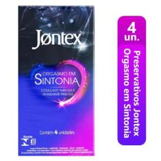 Preservativo Jontex Orgasmo em Sintonia C/4 Un, 4 Unidades