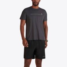 Camiseta Lupo Masculina Poliamida Básica 77053-004, Grafite, P