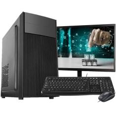 Computador completo intel core i5 8gb hd 500gb monitor hdmi