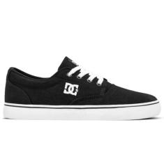 Tênis DC Shoes New Flash 2 TX Unissex  Preto Branco, Preto, 35
