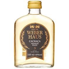 Cachaca Premium Weber Haus Black 160 Ml Weber Haus Sabor 160 Ml