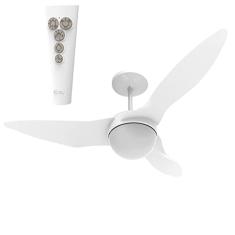 VENTILADOR DE TETO ALISEU TERRAL BRANCO COM CONTROLE REMOTO 127V