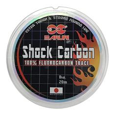 Linha Fluorocarbon Shock Carbon 0,55mm 15,9kg 20m Maruri