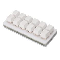 Teclado de Jogo Pequeno de 12 Teclas, Teclado de Jogo Mecânico Programável RGB Com Interruptor Vermelho Mecânico, Teclado Macro Hot Swappable para PC Universal, para Linux, OS X,