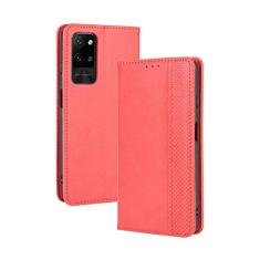 Capa para Huawei Honor Play 4 Pro, carteira de couro com suporte flip para Huawei Honor Play 4 Pro, capa magnética retrô para celular, capa carteira com compartimentos para cartões