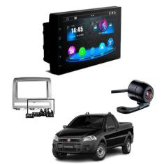 Kit Central Multimídia CarPlay Android Auto Faaftech 7" + Câmera Ré Bo