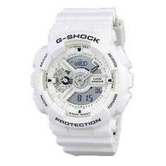 Relógio casio g-shock masculino branco ga-110mw-7adr