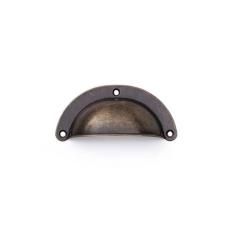 Kit 3 Puxadores Rose Gold Puxador Concha Rose - Telis Ferragens, Ouro 