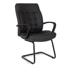 Cadeira para Sala de Reunião de Escritório Gênova Preto - Design Offic