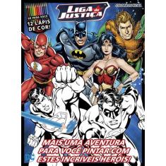 Livro - Liga da Justiça - Colorir especial