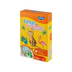 Jogo Bingo dos Animais Tabuleiro  - Toyster Brinquedos