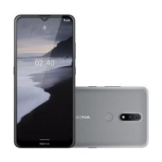 Smartphone Nokia 2.4 Cinza 64gb 3gb Ram 6,5" Câmera Dupla