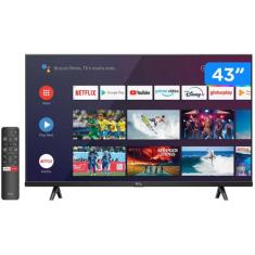 Smart Tv 43 Full Hd Led Tcl Android Tv 43S615 - Va Wi-Fi Bluetooth Hdr