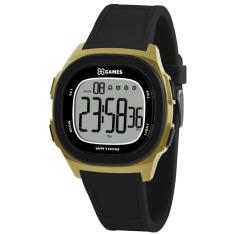Relógio Digital Feminino X-Games Xgppd125 Bxpx Preto/Dourado