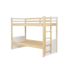 Beliche Juvenil em Madeira Maciça Garden Casatema Marroml/Branco