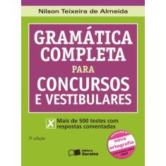 Livro - Gramática Completa Para Concursos E Vestibulares