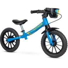 Bicicleta Infantil Aro 12 Sem Pedal Balance Bike Masculina Nathor