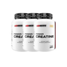 Kit 3X Power Creatine 300G - Bodybuilders